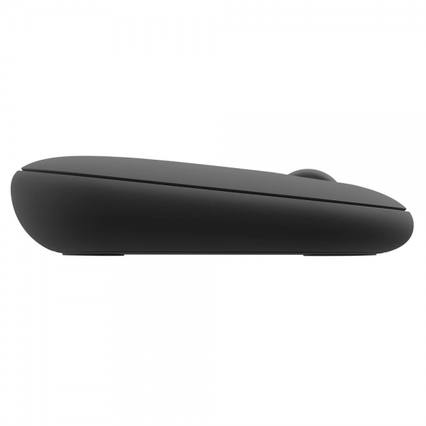 Мышь беспроводная Logitech Pebble M350 Black черная, оптическая, 1000dpi, 2.4GHz, USB-ресивер, бесшумная, под обе руки