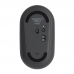 Мышь беспроводная Logitech Pebble M350 Black черная, оптическая, 1000dpi, 2.4GHz, USB-ресивер, бесшумная, под обе руки
