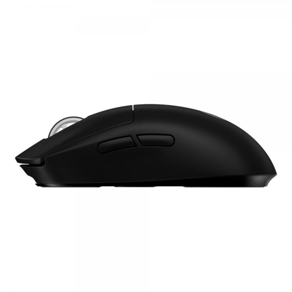 Мышь игровая Logitech PRO X Superlight Black черная, беспроводная Lightspeed, cенсор Hero 25K 100-25600dpi, 6 кнопок, облегченная 63гр, USB кабель 1,8м, под обе руки