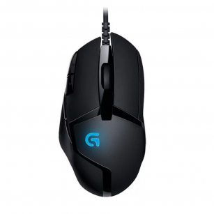 Мышь игровая Logitech G402 Hyperion Fury черная, лазерная, 4000dpi, USB, 2м, 8 кнопок, подсветка, под правую руку