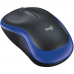 Мышь беспроводная Logitech M185 Blue синяя, оптическая, 1000dpi, 2.4GHz, USB-ресивер Logitech Unifying®, {10} (028852)