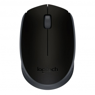 Мышь беспроводная Logitech M171 Black черная, оптическая, 1000dpi, 2.4 GHz, USB-ресивер