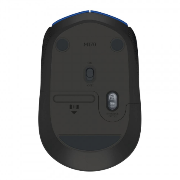 Мышь беспроводная Logitech M171 Black черная, оптическая, 1000dpi, 2.4 GHz, USB-ресивер