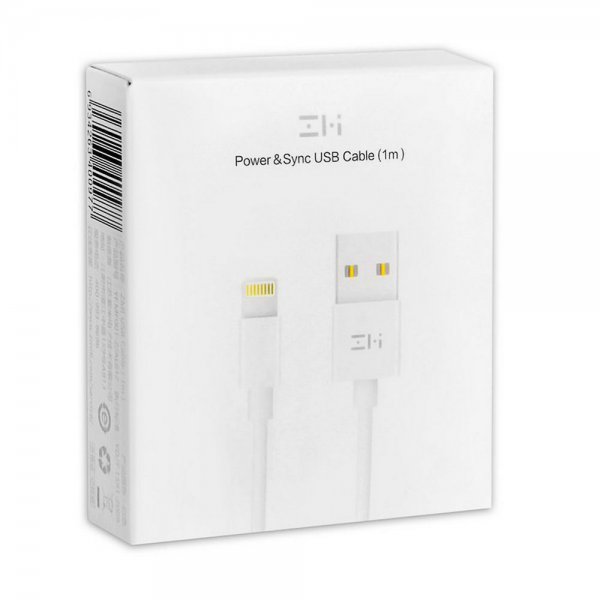 Кабель USB/Lightning Cable ZMI AL813C White 100 см (ZMKAL813CCWH)