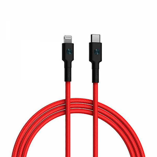 USB-кабель ZMI AL875 USB Type-c to Lightning PP braided Cable 1.5m red (ZMKAL875CNRD)