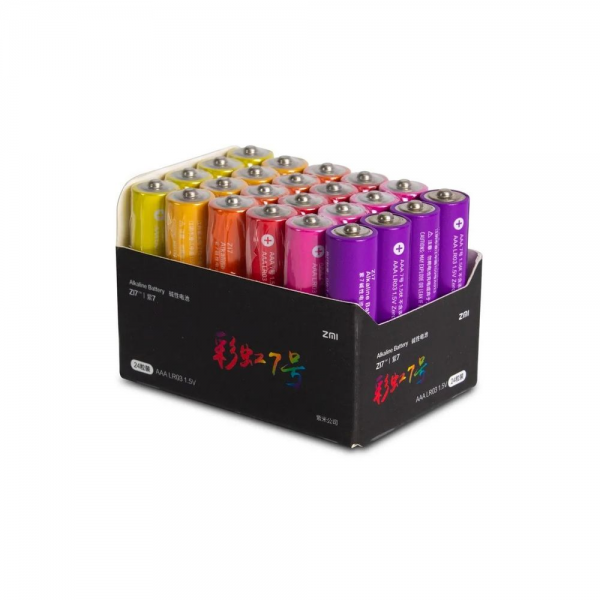 Батарея CUKTECH AAA rainbow alkaline battery (24 pellet)