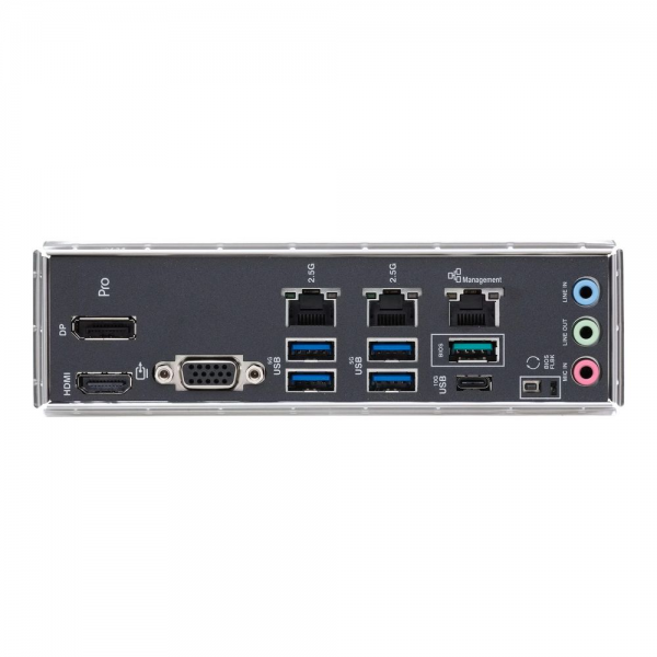 Материнская плата ASUS PRO WS W680M-ACE SE LGA1700 mATX 4xDDR5 PCIEx16 PCIEx4 PCIEx1 2xM.2 USB-C DP HDMI VGA 2х2.5GLAN