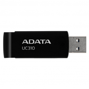 USB накопитель ADATA 64GB USB 3.2 Gen1 UC310-64G-RBK Black