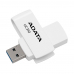 USB накопитель ADATA 256GB USB 3.2 Gen1 UC310-256G-RWH White