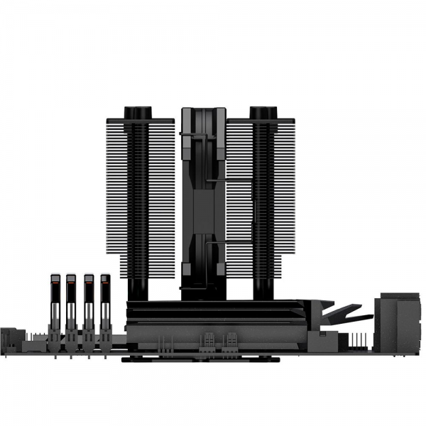 Вентилятор ID-Cooling SE-207 XT SLIM 220W/ PWM/ all Intel /AMD AM4, AM5/ Screws
