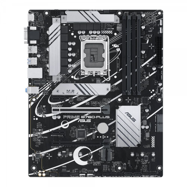Материнская плата ASUS PRIME B760-PLUS LGA1700 ATX 4xDDR5 2xPCIEx16 2xPCIEx1 3xM.2 USB-C DP HDMI VGA 2.5GLAN