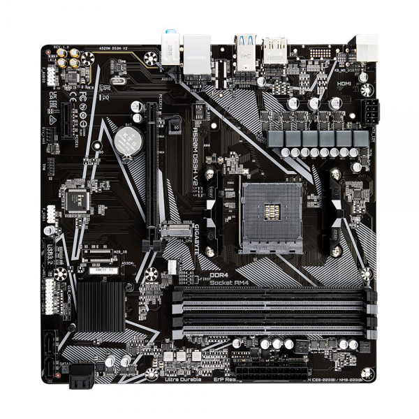 Материнская плата Gigabyte A520M DS3H V2, RTL