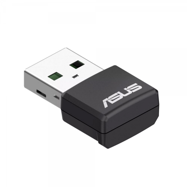 Адаптер беспроводной связи (Wi-Fi) ASUS USB-AX55 NANO WiFi 6 1201Mbps+574Mbps 5GHz/2.4GHz
