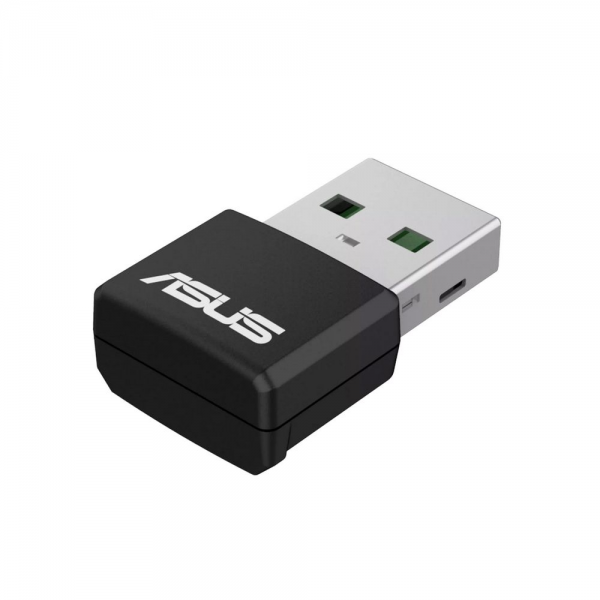 Адаптер беспроводной связи (Wi-Fi) ASUS USB-AX55 NANO WiFi 6 1201Mbps+574Mbps 5GHz/2.4GHz