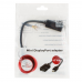 Переходник Cablexpert  miniDisplayPort - DisplayPort, Cablexpert A-mDPM-DPF-001  20M/20F, длина 16см, черный, пакет