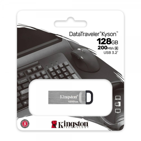 USB накопитель Kingston 128GB DataTraveler Kyson