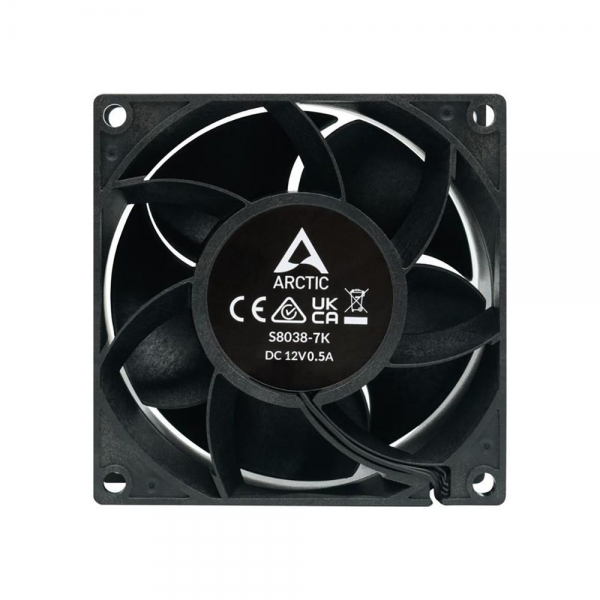 Вентилятор Arctic Cooling ARCTIC S8038-7K  корпусной 500–7 000 rpm, 118.93 м3/h 4-pin арт. ACFAN00288A