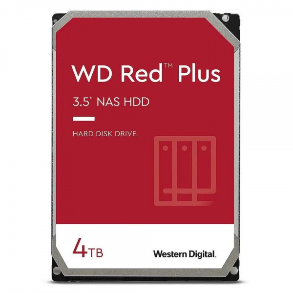 Жесткий диск Western Digital Red Plus WD40EFPX 4TB 3.5