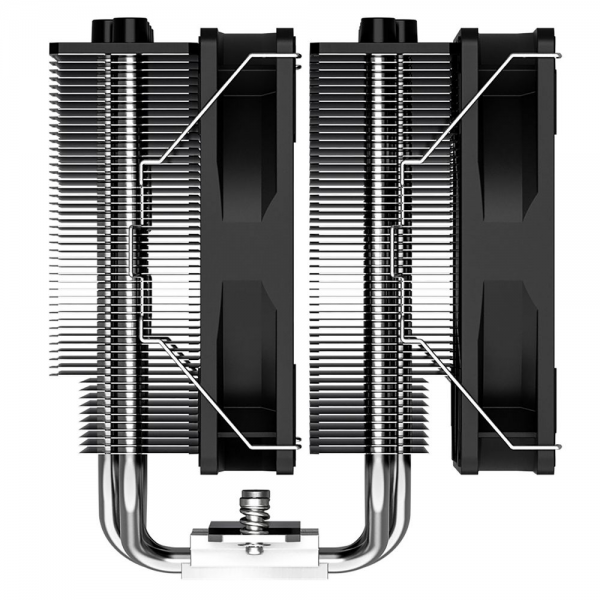 Вентилятор ID-COOLING SE-206-XT LGA20XX/1700/1200/115X/AM5/AM4 (8шт/кор, TDP 250W, PWM, черный, 6 тепл.трубок + медная база, 2 x FAN 120mm) RET