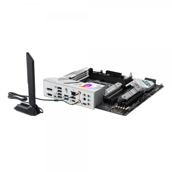 Материнская плата ASUS ROG STRIX B760-G GAMING WIFI LGA1700 mATX 4xDDR5 2xPCIEx16 2xPCIEx1 2xM.2 2хUSB-C DP HDMI 2.5GLAN Wi-Fi 6Е