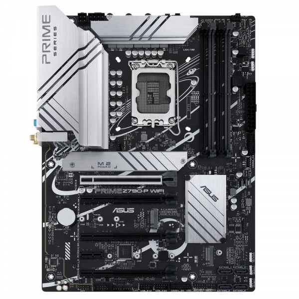 Материнская плата ASUS PRIME Z790-P WIFI LGA1700 ATX 4xDDR5 4xPCIEx16 PCIEx1 3xM.2 USB-C DP HDMI 2.5GLAN Wi-Fi 6