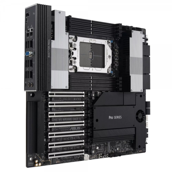 Материнская плата ASUS PRO WS WRX90E-SAGE SE STR5 EEB 8xDDR5 7xPCIEx16 4xM.2 2xUSB-C 2x mini DP VGA 2x10GLAN