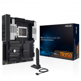 Материнская плата ASUS PRO WS TRX50-SAGE WIFI STR5 CEB 4xDDR5 5xPCIEx16 3xM.2 USB-C 2.5GLAN 10GLAN Wi-Fi 7