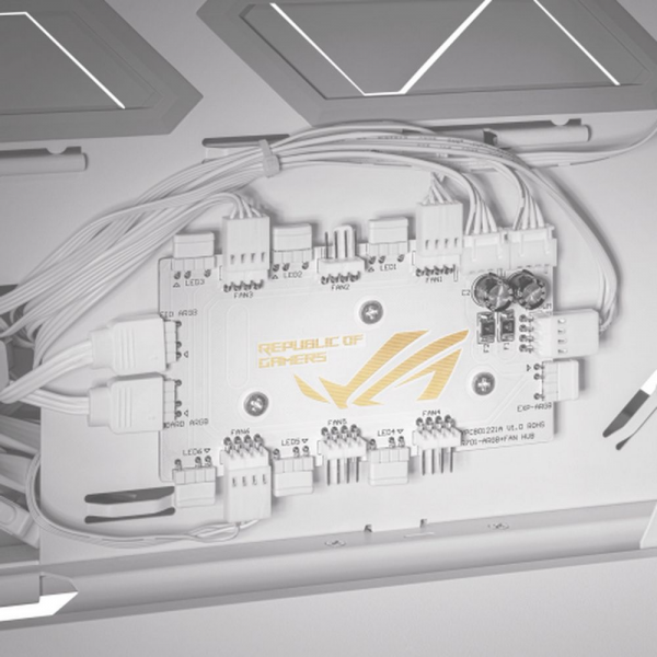 Корпус ASUS GR701 ROG HYPERION WHITE GR701/WT/PWM FAN