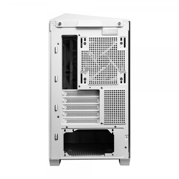 Корпус MSI MAG Pano M100R PZ White , Micro-ATX, 1xUSB 3.2 Gen 1, 1xUSB 3.2 Gen2 Type-C, 4x120mm ARGB Fan, ARGB+PWM Control Board, TG, WHITE