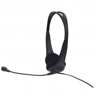 Наушники Raskat Standart 2J (30мм, 60Ом, 105±3дБ, 20-20000Гц, микрофон, 2х3,5мм Jack, 2,2м)