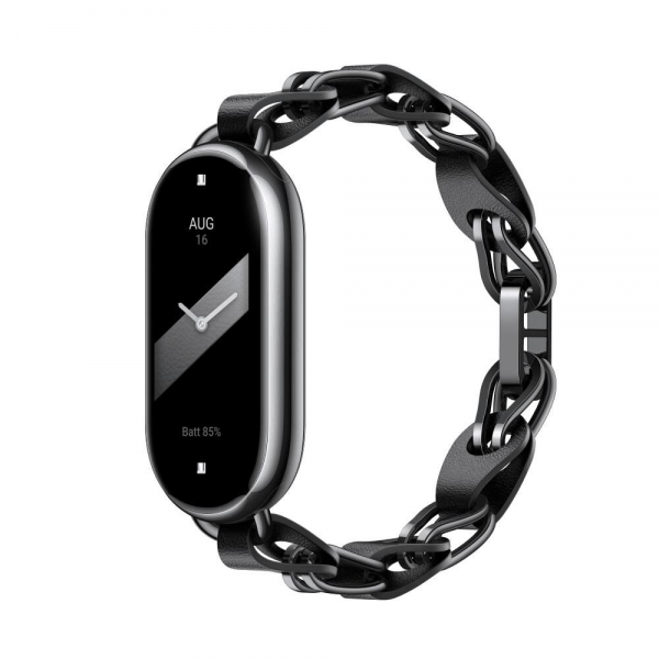 Ремешок для смарт-часов Xiaomi Smart Band 8  Chain Strap Black
