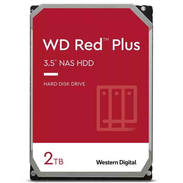 Жесткий диск Western Digital Red Plus 2TB 3.5