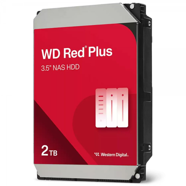 Жесткий диск Western Digital Red Plus 2TB 3.5