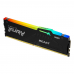 Модуль памяти Kingston 8GB DDR5 5200 DIMM FURY Beast Black RGB Non-ECC, CL40, 1.25V, 1RX8 40-40-40  288-pin, RTL