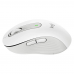 Мышь Logitech Мышь беспроводная Logitech M650 Signature Off White белая, 400-4000 dpi, Bluetooth + 2.4G, 5 кнопок, АА-батарейка, полноразмерная, правый хват