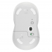 Мышь Logitech Мышь беспроводная Logitech M650 Signature Off White белая, 400-4000 dpi, Bluetooth + 2.4G, 5 кнопок, АА-батарейка, полноразмерная, правый хват
