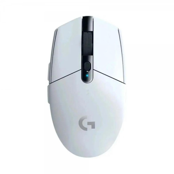 Мышь Logitech Мышь игровая Logitech G304 Lightspeed White белая, 200-12000dpi, беспроводная 2.4GHz, USB приемник LIGHTSPEED™, 6 программируемых кнопок, под обе руки