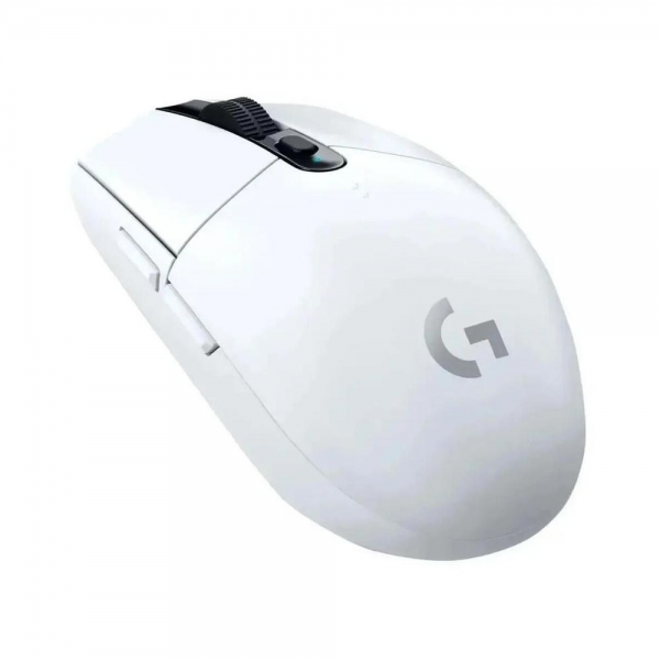 Мышь Logitech Мышь игровая Logitech G304 Lightspeed White белая, 200-12000dpi, беспроводная 2.4GHz, USB приемник LIGHTSPEED™, 6 программируемых кнопок, под обе руки