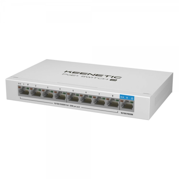 PoE коммутатор Keenetic PoE+ Switch 9 (KN-4710)