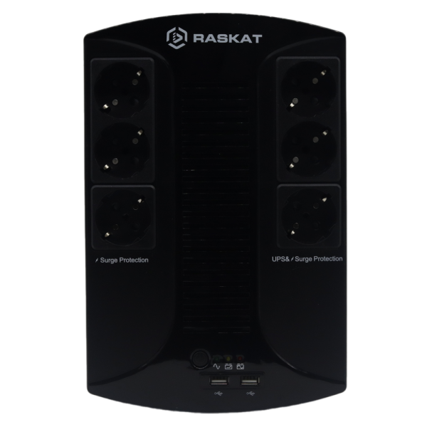 Источник бесперебойного питания  ИБП Raskat VS-850VA 850VA, 510Вт, 6хCEE 7