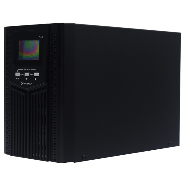 Источник бесперебойного питания  ИБП Raskat HSIO-1000VA 1000ВА, 900Вт, 1xCEE7, 1xIEC320, USB type-B, 2xRJ-45, 1xRS232