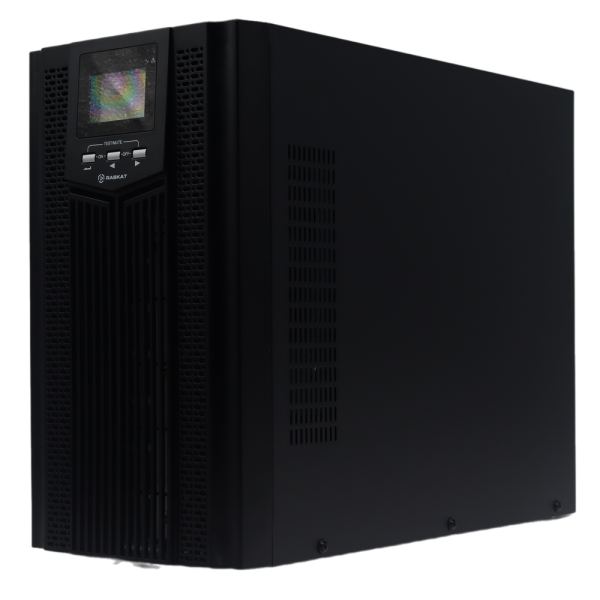 Источник бесперебойного питания  ИБП Raskat HIO-3000VA+ (3000ВА, 2700Вт, 6xIEC320, LCD, USB type-B, 1xRS232, чистая синусоида)