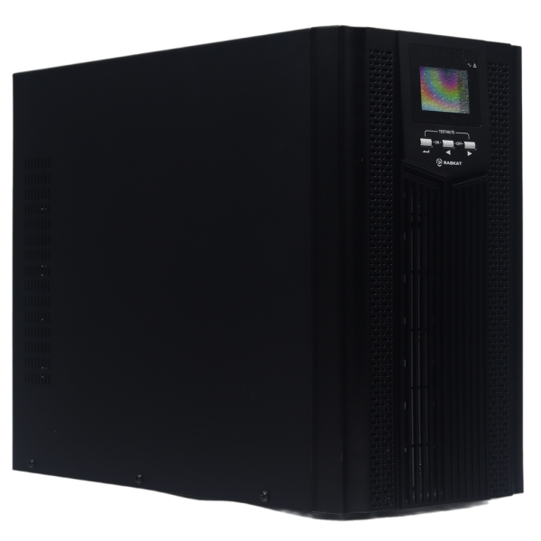 Источник бесперебойного питания  ИБП Raskat HIO-3000VA+ (3000ВА, 2700Вт, 6xIEC320, LCD, USB type-B, 1xRS232, чистая синусоида)