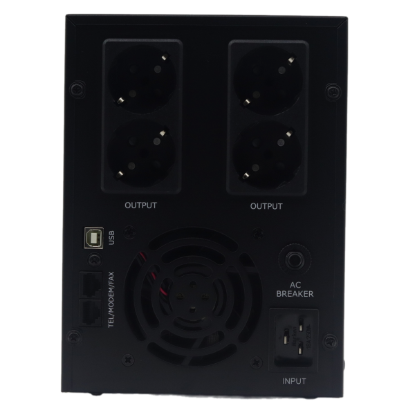 Источник бесперебойного питания  ИБП Raskat HSL-3000VA (3000VA, 1800Вт, 4xCEE7, LCD, USB type-B, 2xRJ-45)