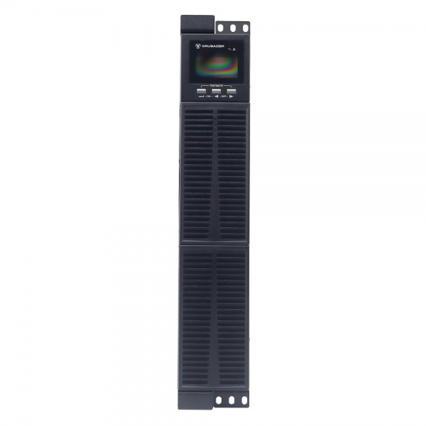 Источник бесперебойного питания  ИБП Crusader Stabline RTIO-1000VA (1000Ва, 900Вт, 8xIEC320, LCD, USB type-B , 2xRJ45, чистая синусоида)