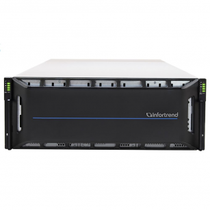 Сетевой накопитель Infortrend CS 2060D-J 4U/60bay, scale-out NAS, dual nodes subsystem including 2x4 Core CPU, 128GB (8x16GB), 8x10GbE(SFP+), 4x12Gb/s SAS EXP. Ports, 2x(PSU+FAN), 2x(SuperCap.+flash), 60 x 3.5