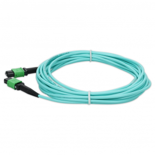 Кабель NVIDIA MFP7E10-N020 Passive Fiber Cable MMF MPO12 APC to MPO12 APC 20m