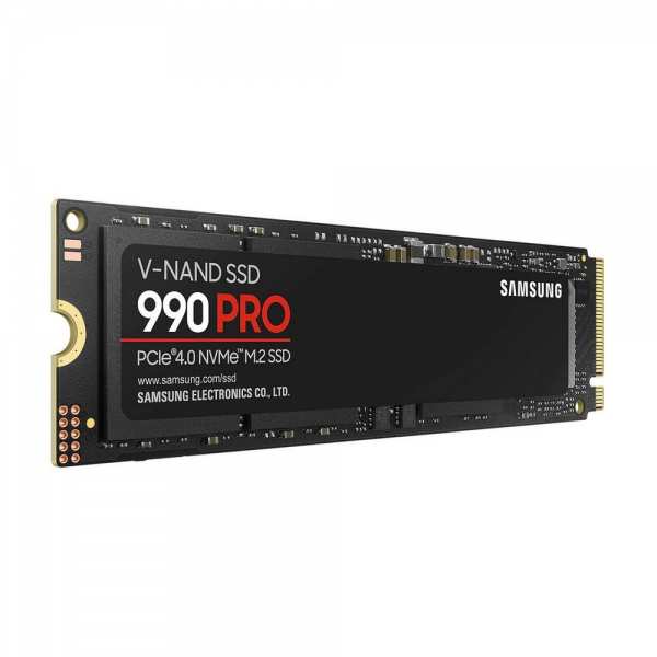 Твердотельный накопитель SSD Samsung M.2 2280 4TB 990 PRO NVMe 2.0, PCIe 4.0 x4, V-NAND
TLC, R/W 7450/6900MB/s, IOPs 1 400 000/1 550 000, DRAM
buffer 4096MB, TBW 2400, DWPD 0.33