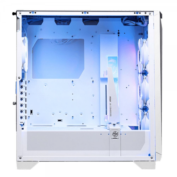 Корпус MSI MPG GUNGNIR 300R AIRFLOW White, Midi Tower, EATX ,2xUSB 3.2 Gen 1, 1xUSB 3.2 Gen2 Type-C,4x120mm PWM ARGB Fan, ARGB+PWM Control Board, Tempered Glass Window
