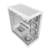 Корпус XPG INVADER X WHITE (INVADERXMT-WHCWW) Mid-Tower Gaming ATX PC Case with Panoramic View, Tempered Glass Panels, and RGB Lighting Black